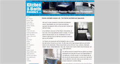 Desktop Screenshot of kitchenandbathroomers.co.uk